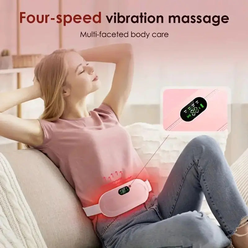 1 Piece Menstrual Heating Pad, Cycle Heating Pad for Cramps, Hot Massage Stomach Heating Pad a Wonderful Gift for Ladies and Girls, Also an Amazing Gift for Mother'S Day