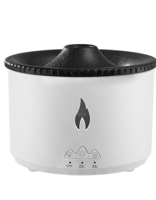 Load image into Gallery viewer, Home Desktop Flame Air Humidifier 360ML Aroma Diffuser Lava Volcano Design Flame Effect Fragrance Machine
