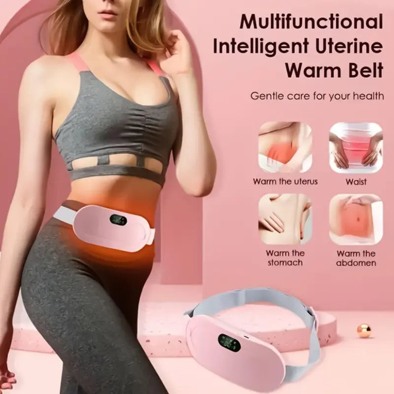 1 Piece Menstrual Heating Pad, Cycle Heating Pad for Cramps, Hot Massage Stomach Heating Pad a Wonderful Gift for Ladies and Girls, Also an Amazing Gift for Mother'S Day