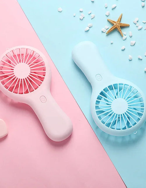 Load image into Gallery viewer, Summer New Portable USB Charging Fan with Three Adjustable Gears Creative Mini Handheld Small Fan Summer Cooling Equipment
