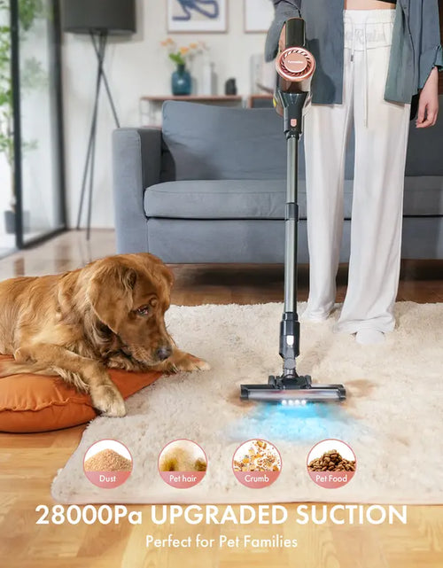 Load image into Gallery viewer, Homeika Cordless Vacuum Cleaner, 28Kpa Powerful Suction, 380W Strong Brushless Motor with 8 in 1 Lightweight Stick Vacuum Cleaner with 50 Min Runtime Detachable Battery for Pet Hair &amp; Carpet
