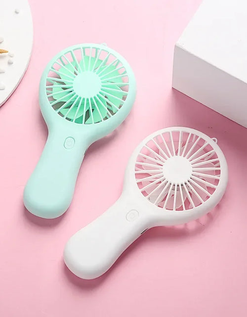 Load image into Gallery viewer, Summer New Portable USB Charging Fan with Three Adjustable Gears Creative Mini Handheld Small Fan Summer Cooling Equipment
