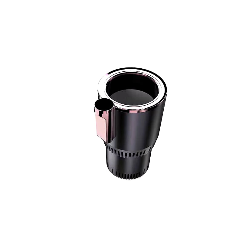 Smart Car 2-In-1 Hot and Cold Cup Drinks Holder Home Fast Refrigeration Cooling/Heating Mini Touch Screen Beverage Mug