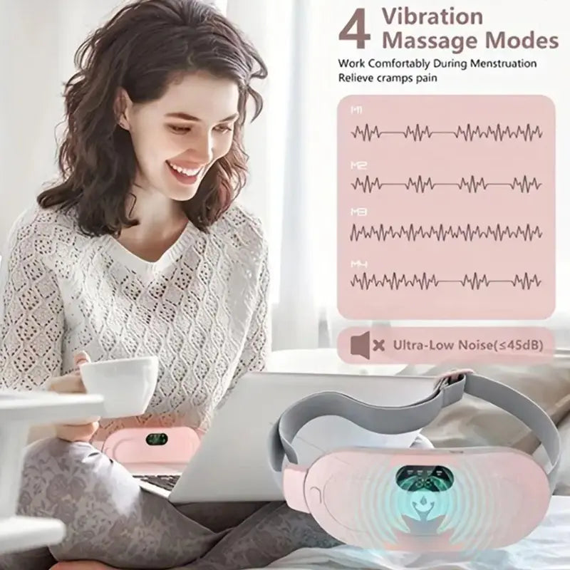 1 Piece Menstrual Heating Pad, Cycle Heating Pad for Cramps, Hot Massage Stomach Heating Pad a Wonderful Gift for Ladies and Girls, Also an Amazing Gift for Mother'S Day