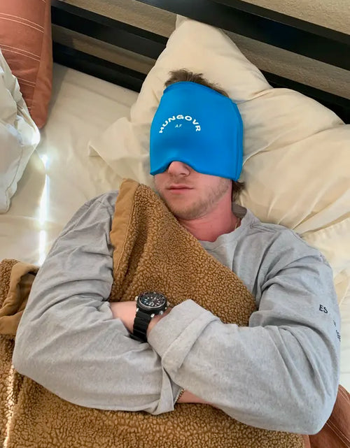 Load image into Gallery viewer, Hangover Cap Migraine Relief Mask Gel Pack
