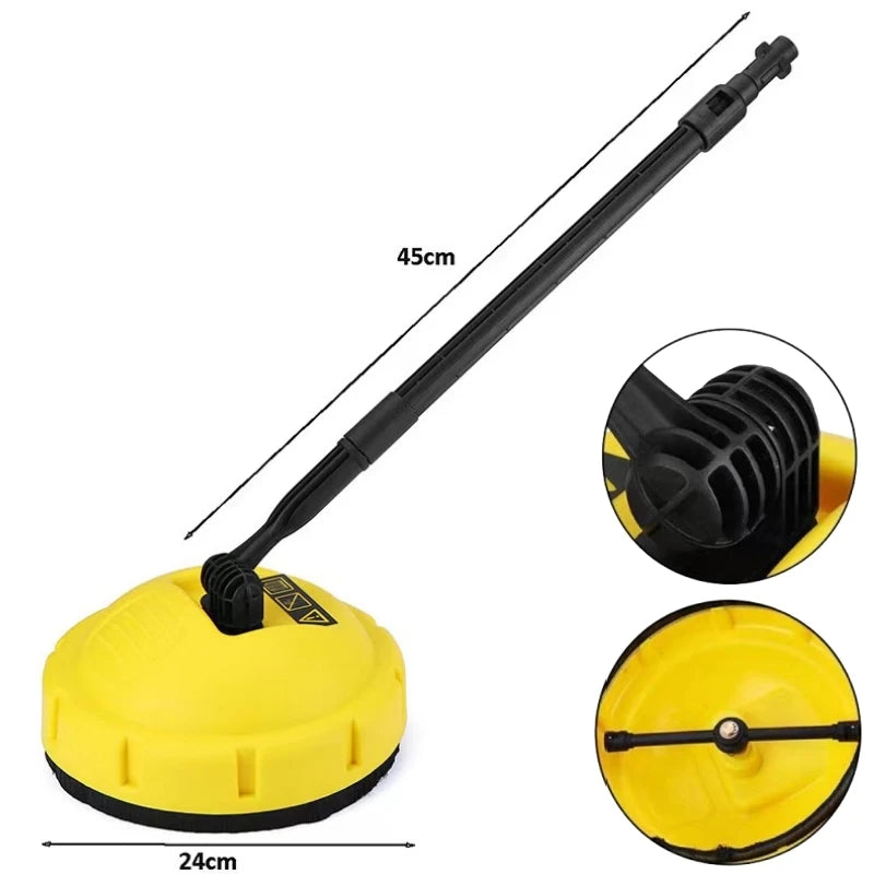 High Pressure Rotary Brush, Disc Floor Scrubber, Floor Scrubber, Cleaning Car Brush, for Karcher K2~K7/Lavor Car Washing