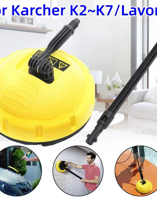 Load image into Gallery viewer, High Pressure Rotary Brush, Disc Floor Scrubber, Floor Scrubber, Cleaning Car Brush, for Karcher K2~K7/Lavor Car Washing
