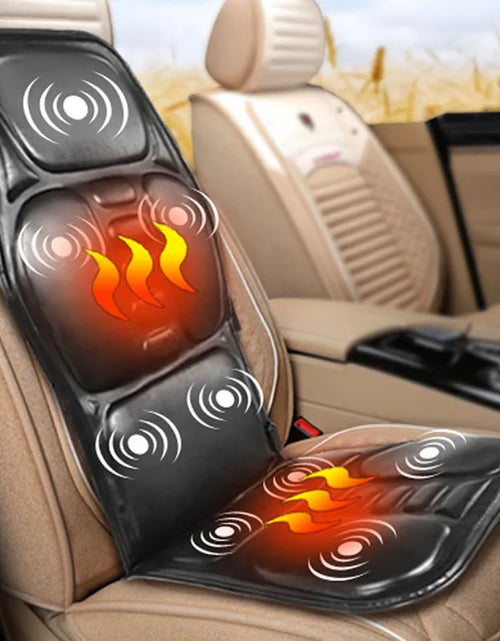 Load image into Gallery viewer, Massage Chair Neck Massager Back Electric Car Seat Vibrator Back Neck Massagem Cushion Heat Pad for Legs Waist Body Massageador
