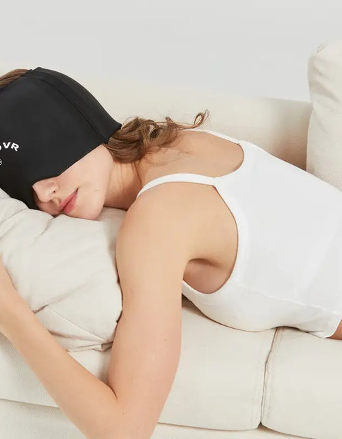 Load image into Gallery viewer, Hangover Cap Migraine Relief Mask Gel Pack
