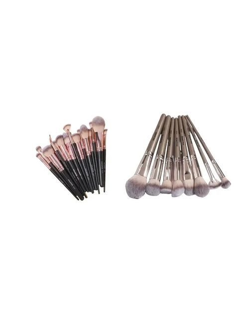 Load image into Gallery viewer, Spring Professional Makeup Brush Set, 18Pcs/Set Soft Bristled Makeup Brushes for Foundation, Powder, Concealer, Eye Shadow, Blush, Lip Balm, Portable Makeup Tools for Home and Travel, Great for Beginners, Brushes for Makeup, Mother&#39;S Day Gift
