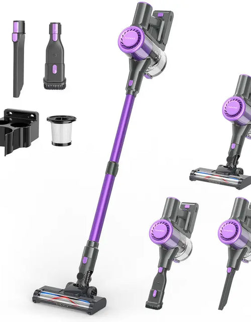 Load image into Gallery viewer, Homeika Cordless Vacuum Cleaner, 28Kpa Powerful Suction, 380W Strong Brushless Motor with 8 in 1 Lightweight Stick Vacuum Cleaner with 50 Min Runtime Detachable Battery for Pet Hair &amp; Carpet
