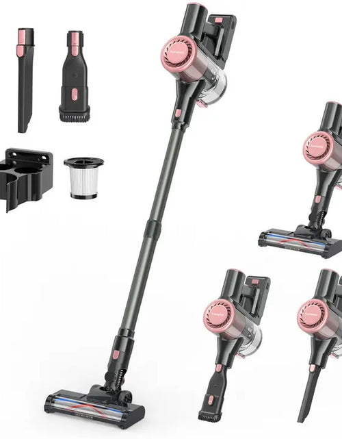 Load image into Gallery viewer, Homeika Cordless Vacuum Cleaner, 28Kpa Powerful Suction, 380W Strong Brushless Motor with 8 in 1 Lightweight Stick Vacuum Cleaner with 50 Min Runtime Detachable Battery for Pet Hair &amp; Carpet
