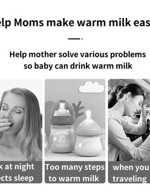 Load image into Gallery viewer, Baby Bottle Warmer Feeding Bottle Heat Keepers Travel Warmer Cover Formula Milk Water USB Heater Outdoor Bottle Warmers
